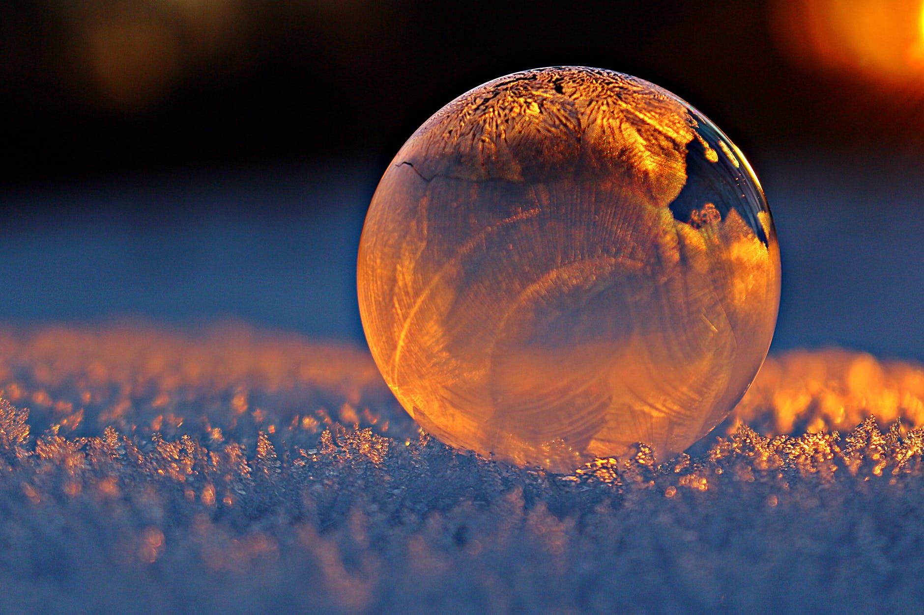 ball ball shaped blur bubble
